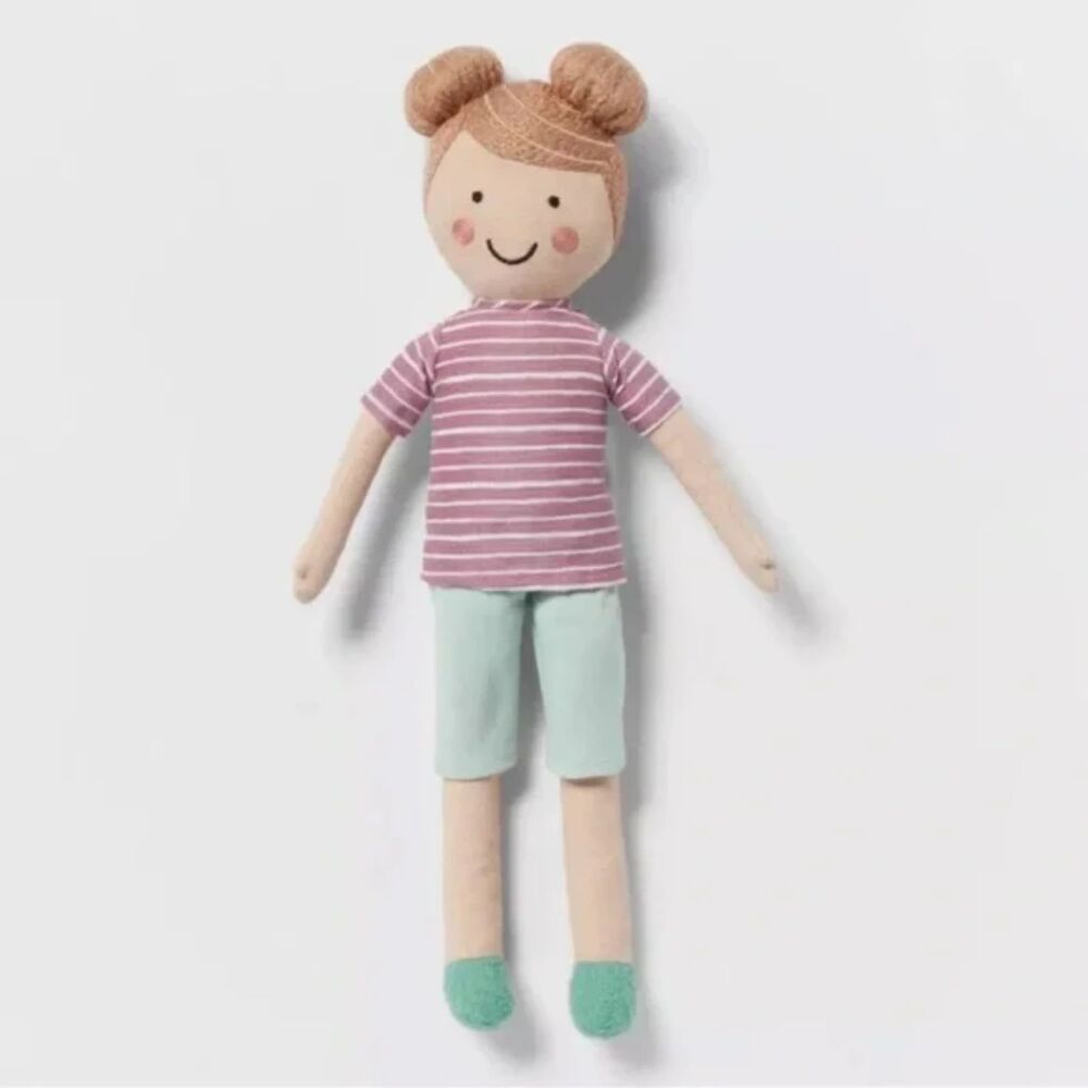 PILLOWFORT decorative Kids' Striped Novelty Plush pal doll